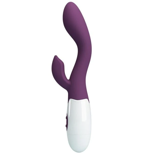 Pretty Love Helliger G-Spot-Vibrator met clitorisstimulatie paars