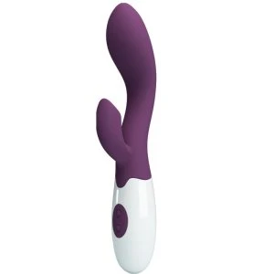 Pretty Love Helliger G-Spot Vibrator with Clitoral Stimulation purple