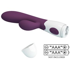 Pretty Love Alvis Rabbit Vibrator with Clitoral Stimulator, purple Pretty Love Alvis Rabbit Vibrator with Clitoral Stimulator, purple - Image 9