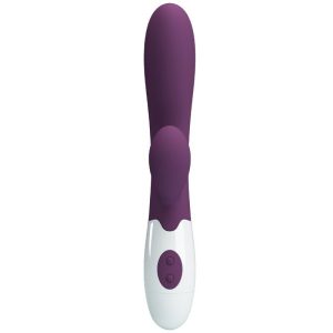 Pretty Love Alvis Rabbit Vibrator with Clitoral Stimulator, purple Pretty Love Alvis Rabbit Vibrator with Clitoral Stimulator, purple - Image 2