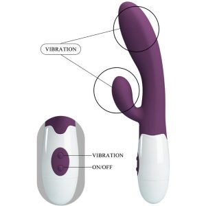 Pretty Love Alvis Rabbit Vibrator with Clitoral Stimulator, purple Pretty Love Alvis Rabbit Vibrator with Clitoral Stimulator, purple - Image 8