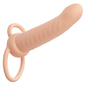 Calexotics Maxx Ribbed Dual Penetrator with 10 vibrations, silicone Calexotics Maxx Ribbed Dual Penetrator with 10 vibrations, silicone - Image 2