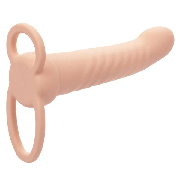 Calexotics Maxx Ribbed Dual Penetrator with 10 vibrations, silicone Calexotics Maxx Ribbed Dual Penetrator with 10 vibrations, silicone