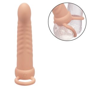 Calexotics Maxx Ribbed Dual Penetrator with 10 vibrations, silicone Calexotics Maxx Ribbed Dual Penetrator with 10 vibrations, silicone - Image 6