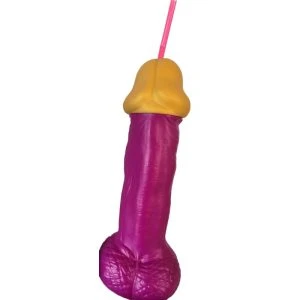 Diablo Picante Partyglas in roze – Penisglas voor feesten