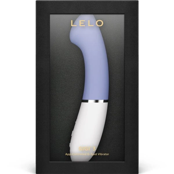 Lelo Gigi 3 G-Punt Vibrator met App-bediening, blauw
