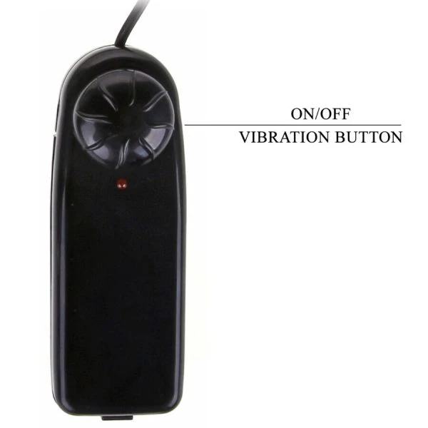 Pretty Love Universal Harness Slip met vibrerende en squirting dildo bruin