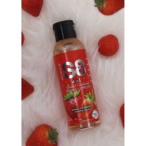 Stimul8 S8 4 in 1 Aardbei-dessertglijmiddel 125 ml Stimul8 S8 4 in 1 Aardbei-dessertglijmiddel 125 ml - Afbeelding 2