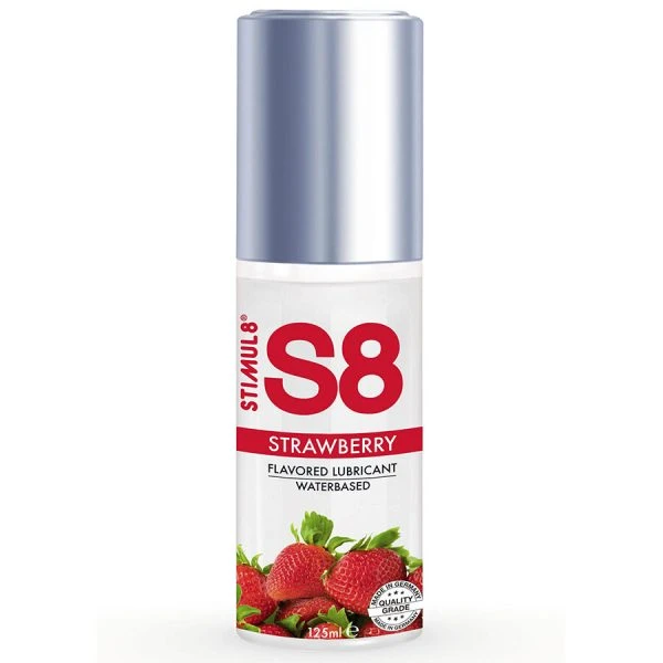 Stimul8 S8 Strawberry Water-Based Lubricant 125 ml