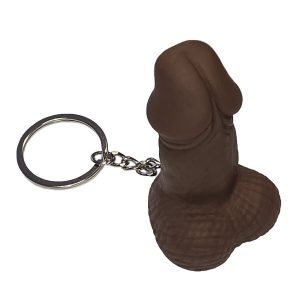 Diablo Picante Keychain in Penis Shape, Skin-Colored, with Whistle Diablo Picante Keychain in Penis Shape, Skin-Colored, with Whistle - Image 1