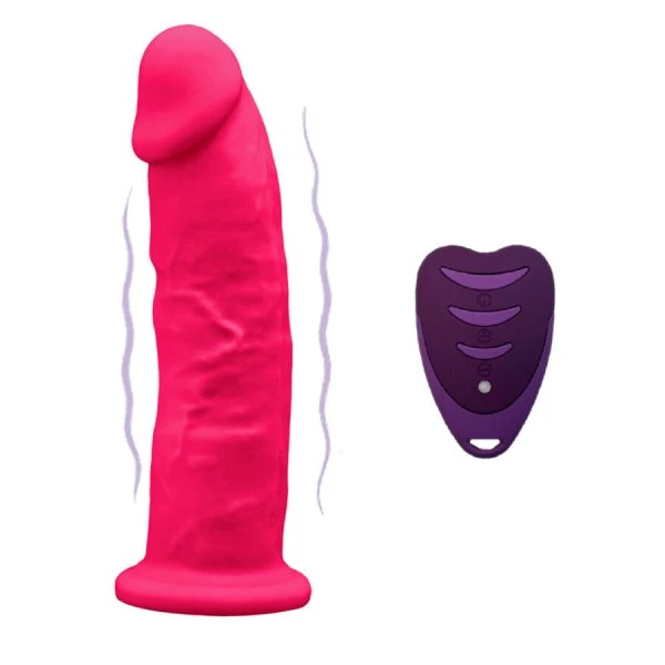 img_209908_a585bb00881786c268d2f3e44ebcb6e6_1.jpg Silexd Realistische Penis-dildo met vibratie en afstandsbediening, Roze