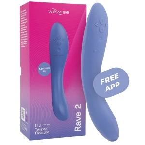 We-vibe Rave 2 G-Punkt Vibrator mit App-Steuerung, blau