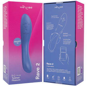 We-vibe Rave 2 G-Spot Vibrator with App Control, blue We-vibe Rave 2 G-Spot Vibrator with App Control, blue - Image 7