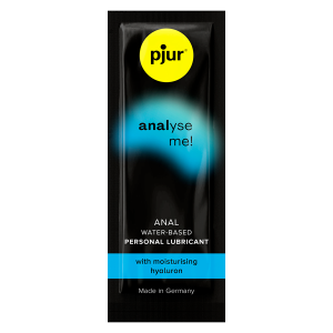 Pjur Analyze Me! Comfort Water Anal Glide water-based lubricant 2 ml Pjur Analyze Me! Comfort Water Anal Glide water-based lubricant 2 ml - Image 1