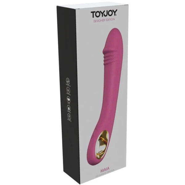 Toyjoy Maia G-Punt Vibrator van siliconen, oplaadbaar Toyjoy Maia G-Punt Vibrator van siliconen, oplaadbaar