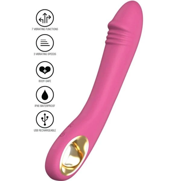 Toyjoy Maia G-Punt Vibrator van siliconen, oplaadbaar Toyjoy Maia G-Punt Vibrator van siliconen, oplaadbaar
