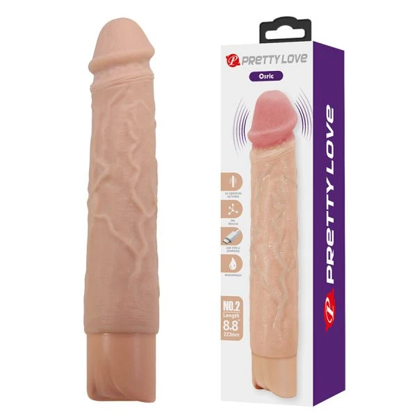 Pretty Love Osric Flexible Realistic Vibrator with 10 Functions