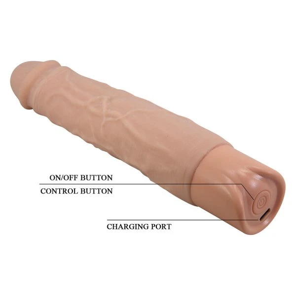 Pretty Love Osric Flexible Realistic Vibrator with 10 Functions
