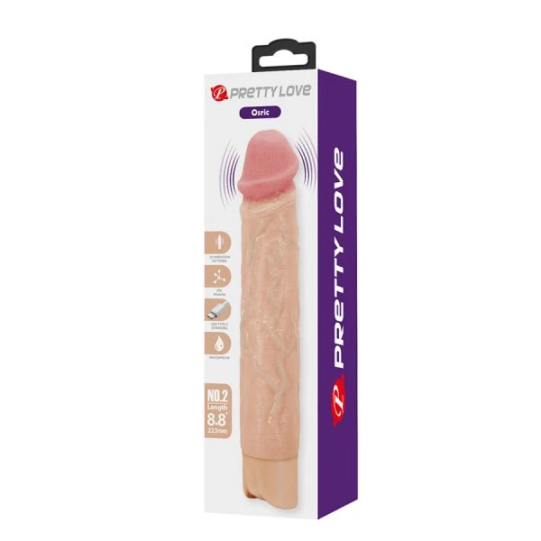 Pretty Love Osric Flexible Realistic Vibrator with 10 Functions