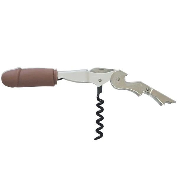 Diablo Picante Penis Corkscrew with Penis Tip, white