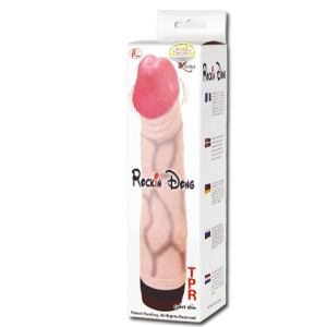 Baile Rockin Dong Penis Dildo met Vibratie, 21,5 cm Baile Rockin Dong Penis Dildo met Vibratie, 21,5 cm - Afbeelding 1