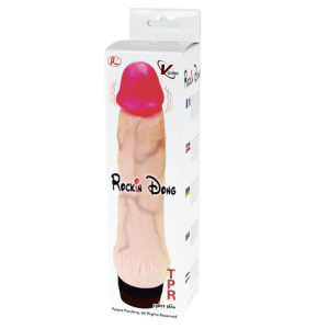 Baile Rockin Dong Dildo met Vibratie, 21,5 cm Baile Rockin Dong Dildo met Vibratie, 21,5 cm - Afbeelding 1