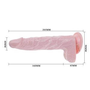 Baile Super Vibro Dong V realistische dildo met zuignap en vibratie, 20,5 cm Baile Super Vibro Dong V realistische dildo met zuignap en vibratie, 20,5 cm - Afbeelding 5