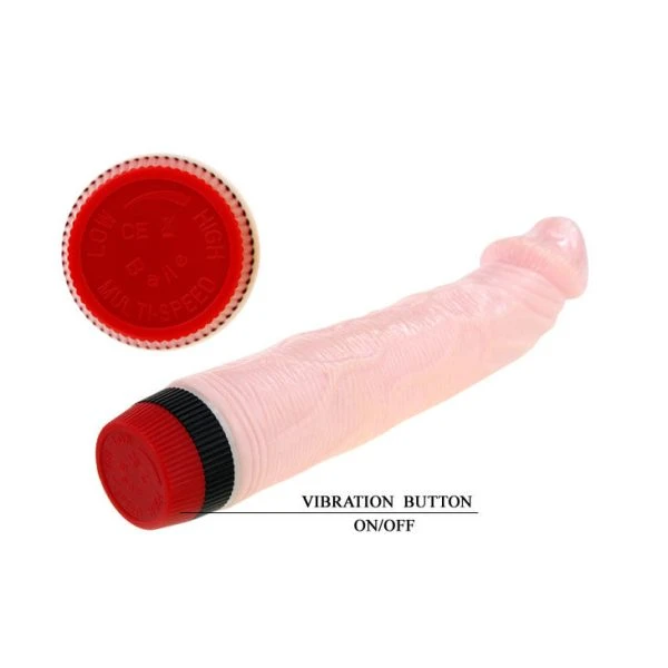 Baile Rockin Dong Penis Dildo met Vibratie, 21,5 cm