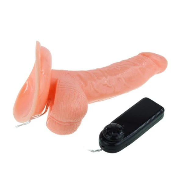 Baile Super Rota Realistic Penis Dildo with Suction Cup