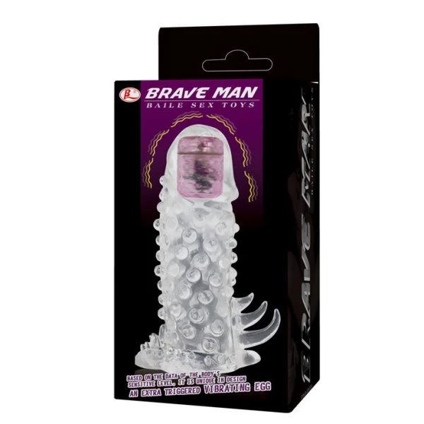 Baile Penishülle Brave III MAN met sensorvibratie