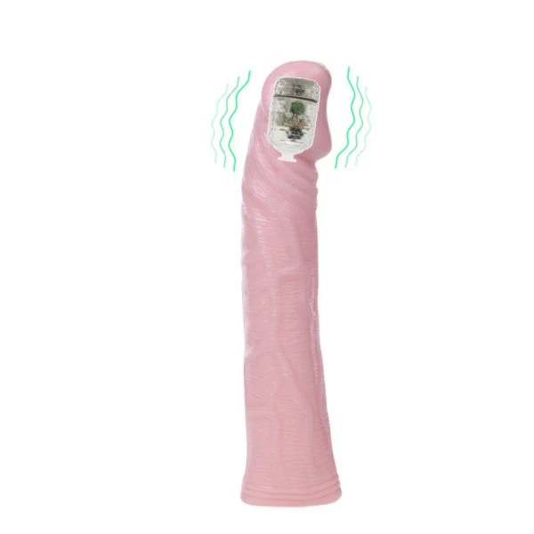 Baile Fantasy Vibe Extension Penis Extender with Vibration 18 cm
