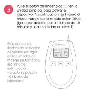 500cosmetics U-Breast Electrical Stimulation Device for Natural Breast Enlargement 500cosmetics U-Breast Electrical Stimulation Device for Natural Breast Enlargement - Image 4