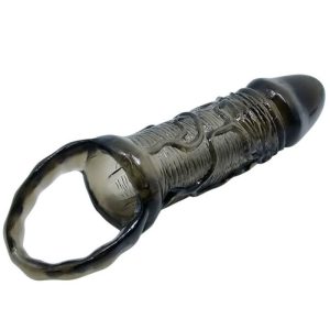 Baile Penisverlängerungshülse met testikelriem 11,5 cm Baile Penisverlängerungshülse met testikelriem 11,5 cm - Afbeelding 5