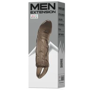 Baile Penisverlengingshuls met balzakriem 13,5 cm zwart