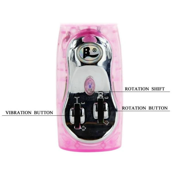 Baile Rabbit Vibrator with Rotation and Multispeed Baile Rabbit Vibrator with Rotation and Multispeed