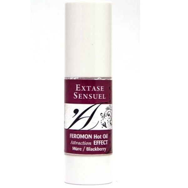 Extase Sensual Massage Oil with Warming Effect and Blackberry Pheromones 30 ml