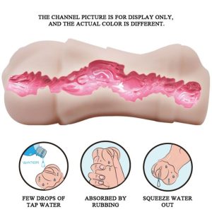 Crazy Bull Masturbator Water Skin Vagina met Vibrator Crazy Bull Masturbator Water Skin Vagina met Vibrator - Afbeelding 7