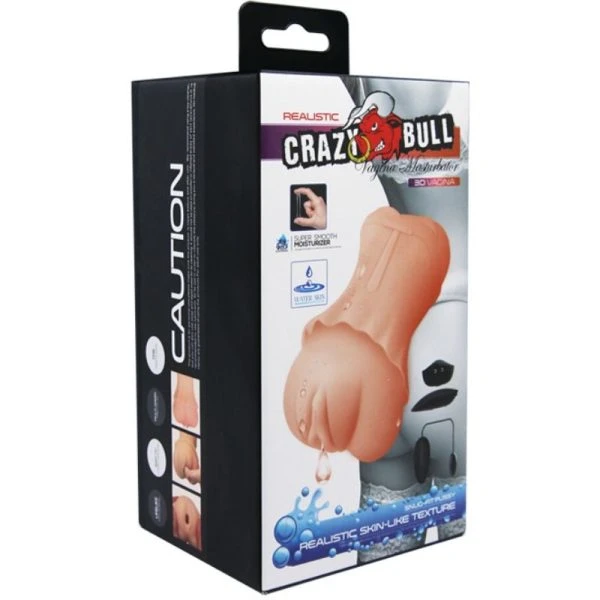 Crazy Bull Masturbator Water Skin Vagina met Vibrator Crazy Bull Masturbator Water Skin Vagina met Vibrator