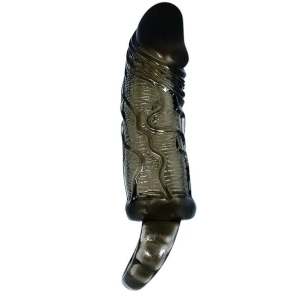Baile Penisverlengingshuls met balzakriem 13,5 cm zwart