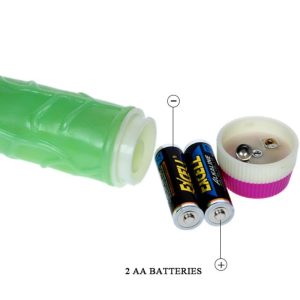 Baile Natural Vibrator Waves of Pleasure 23 cm green Baile Natural Vibrator Waves of Pleasure 23 cm green - Image 3