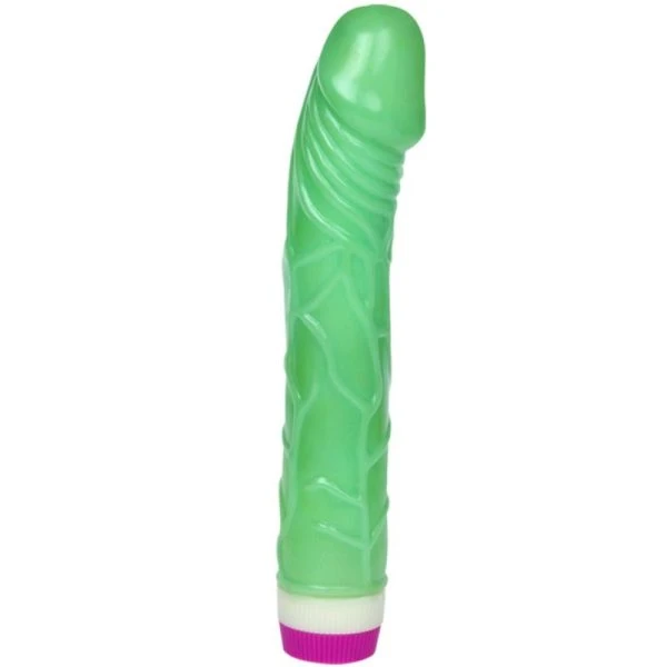 Baile Natural Vibrator Waves of Pleasure 23 cm green Baile Natural Vibrator Waves of Pleasure 23 cm green