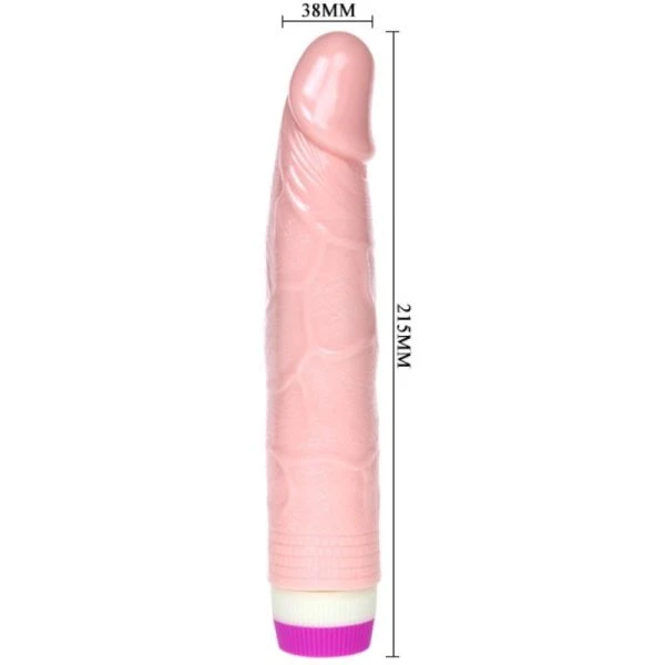 Baile Realistische Vibrator voor Beginners 21,5 cm Baile Realistische Vibrator voor Beginners 21,5 cm