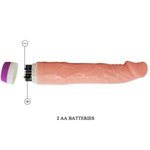 Baile Naturvibrator Realistisch 22 cm vleeskleurig Baile Naturvibrator Realistisch 22 cm vleeskleurig - Afbeelding 5
