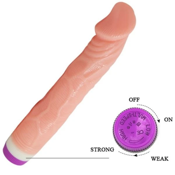 Baile Naturvibrator Realistisch 22 cm vleeskleurig