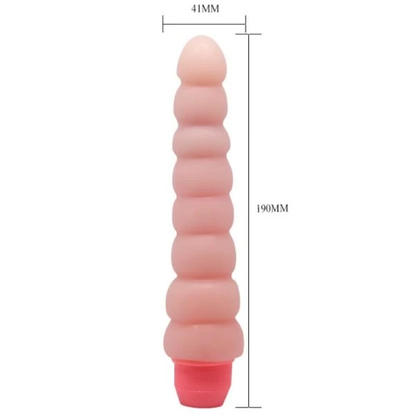 Baile Flexi Vibe Sensual Spine Anale Vibrator met Golven, flexibel