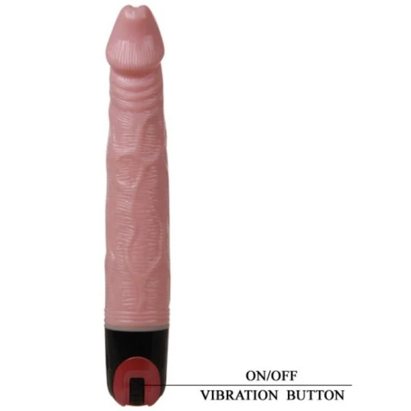 Baile Naturvibrator met meerdere snelheden, gestructureerd en aderachtig