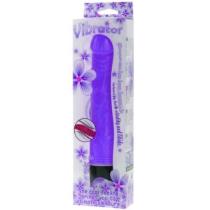 Baile Naturvibrator met aderstructuur en meerdere snelheden paars Baile Naturvibrator met aderstructuur en meerdere snelheden paars - Afbeelding 2