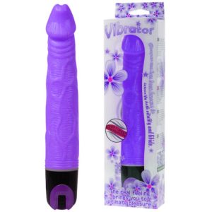 Baile Naturvibrator met aderstructuur en meerdere snelheden paars Baile Naturvibrator met aderstructuur en meerdere snelheden paars - Afbeelding 3