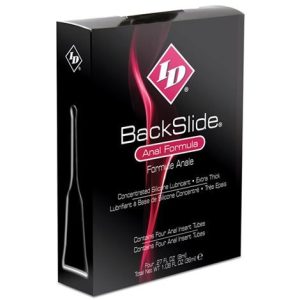 ID Lubricants Anal Lubricant Backslide with 4 Tubes ID Lubricants Anal Lubricant Backslide with 4 Tubes - Image 1