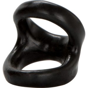 Calexotics Colt Snug Tugger Penis Ring in TPR, black Calexotics Colt Snug Tugger Penis Ring in TPR, black - Image 1